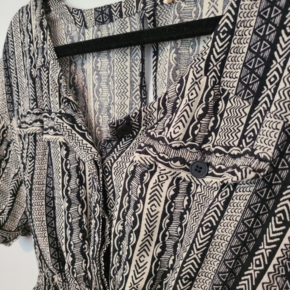 Silence + Noise Black & White High Low Dress - Picture 3 of 8